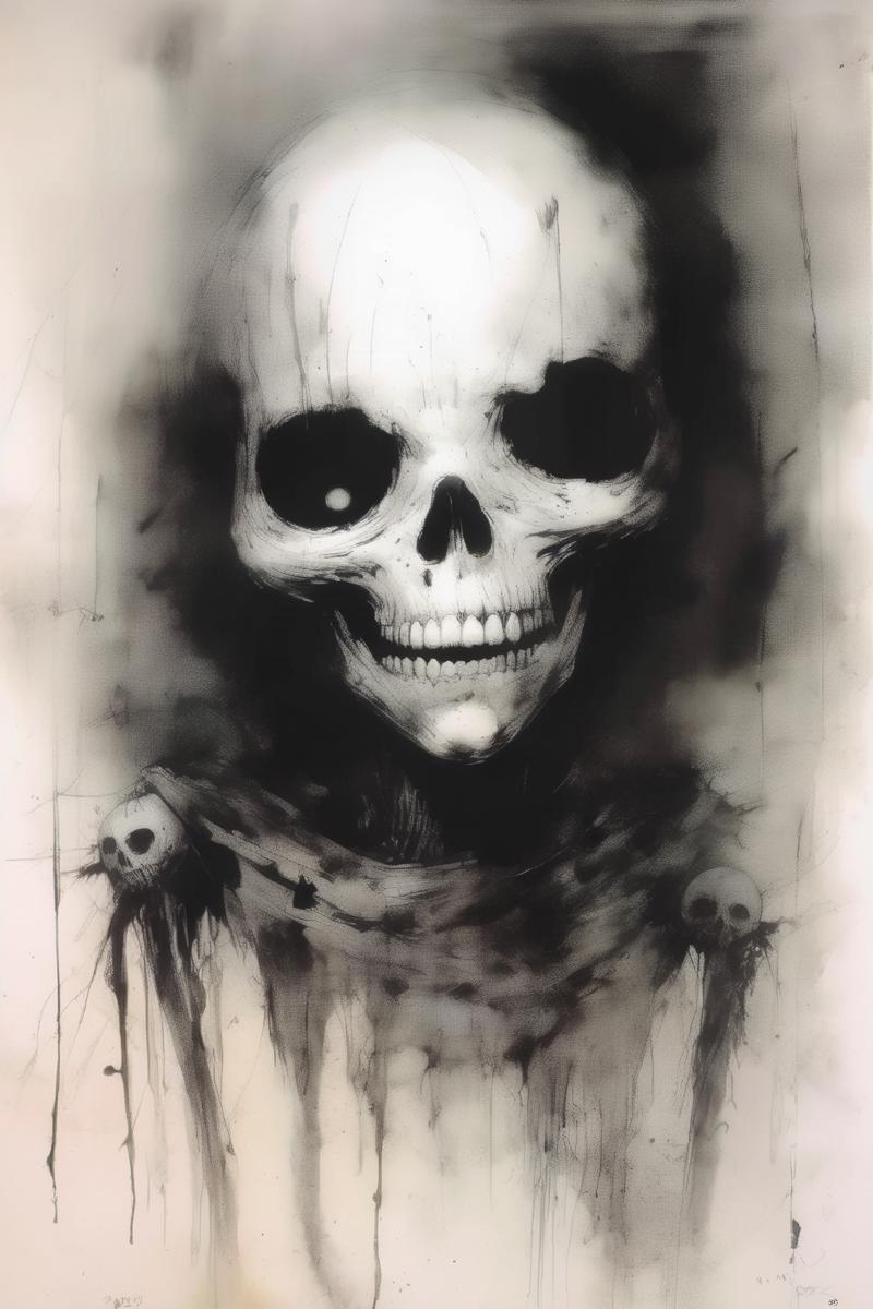 00009-3773353441-_lora_Stephen Gammell Style_1_Stephen Gammell Style - skull with haunting eyes stephen gammell black and white illustration.png